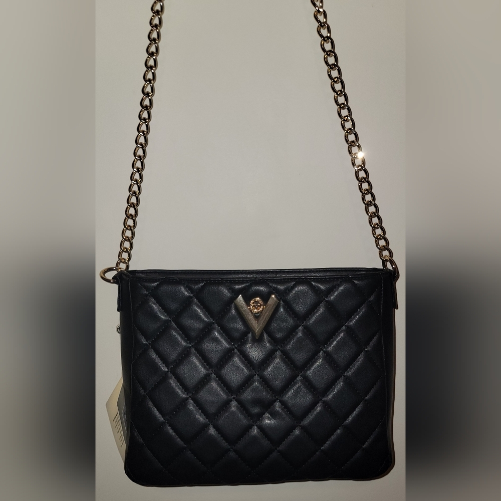 Valentino Orlandi Black Quilted Bag - Picture 1 of 9